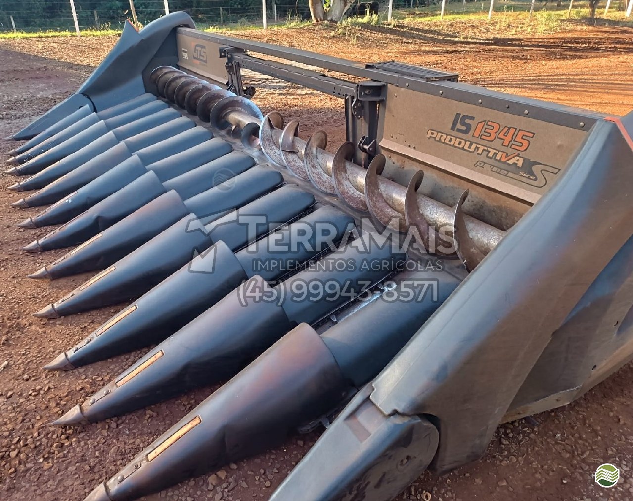 PLATAFORMA COLHEITADEIRA GTS PRODUTTIVA 1345 Terra Mais Implementos Agrícolas TOLEDO PARANÁ PR